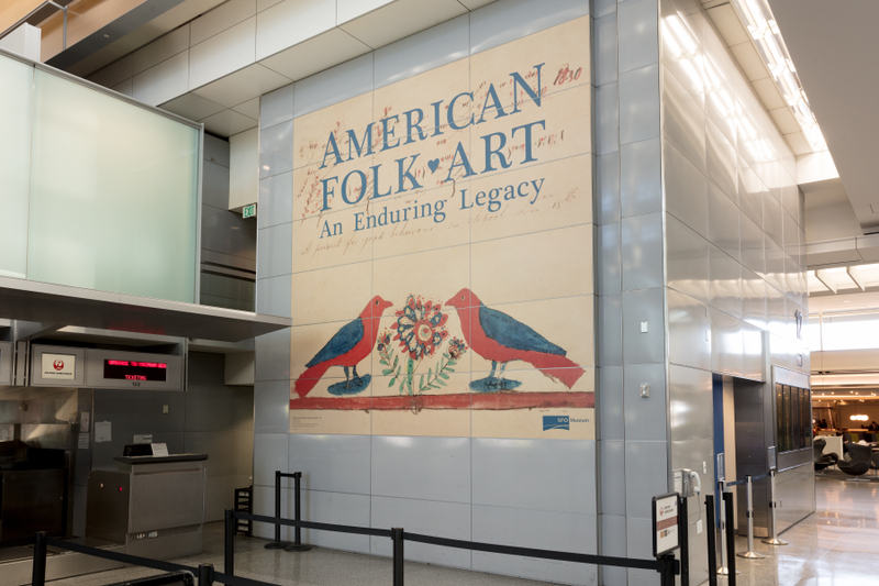 Image: Installation view of "American Folk Art: An Enduring Legacy"