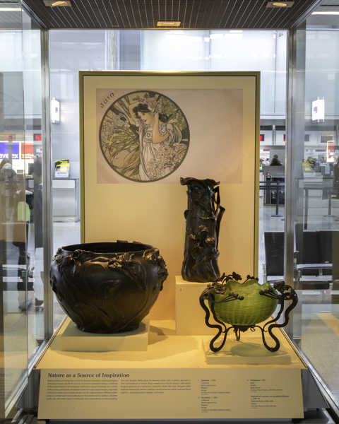 Image: Installation view of "The Allure of Art Nouveau:1890-1914"