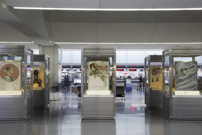 Image: Installation view of "The Allure of Art Nouveau:1890-1914"