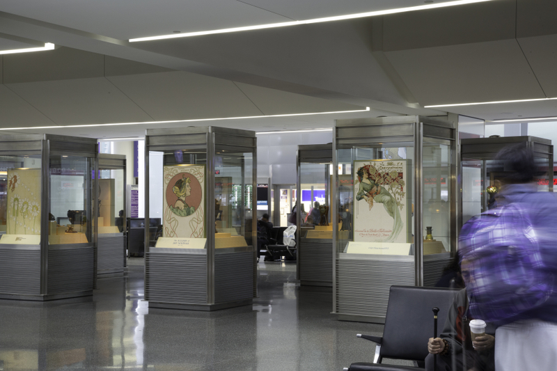 Image: Installation view of "The Allure of Art Nouveau:1890-1914"
