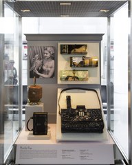 Image: Installation view of "Essential Style: Antique and Vintage Handbags"