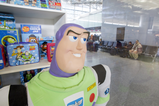 Image: Installation view of "Pixar’s Toy Story"