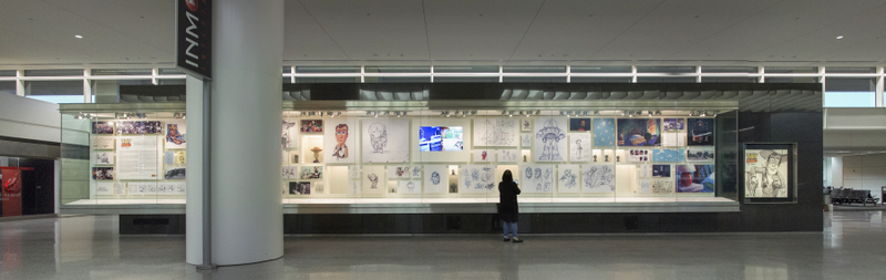 Image: Installation view of "Pixar’s Toy Story"