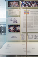 Image: Installation view of "Pixar’s Toy Story"