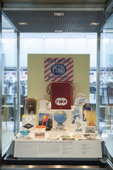 Image: Installation view of "Souvenirs: Tokens of Travel"