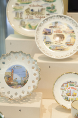 Image: Installation view of "Souvenirs: Tokens of Travel"