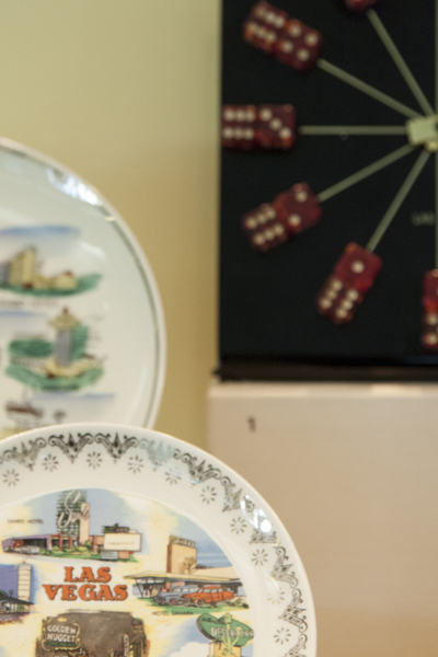 Image: Installation view of "Souvenirs: Tokens of Travel"