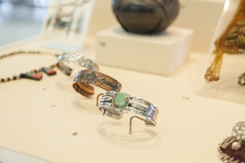 Image: Installation view of "Souvenirs: Tokens of Travel"