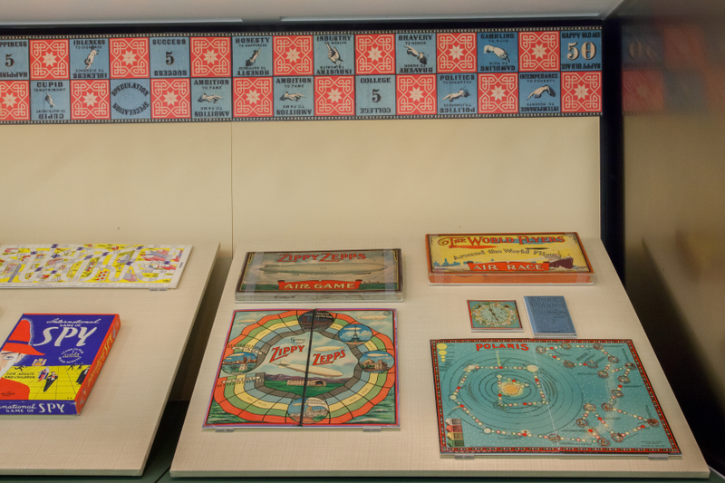Image: Installation view of "Let’s Play! 100 Years of Board Games"
