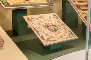 Image: Installation view of "Let’s Play! 100 Years of Board Games"