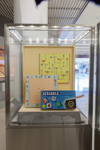 Image: Installation view of "Let’s Play! 100 Years of Board Games"