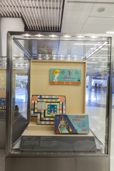 Image: Installation view of "Let’s Play! 100 Years of Board Games"