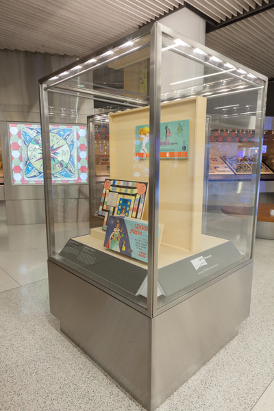 Image: Installation view of "Let’s Play! 100 Years of Board Games"