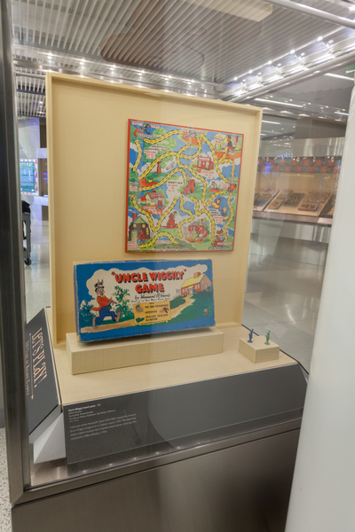 Image: Installation view of "Let’s Play! 100 Years of Board Games"