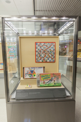 Image: Installation view of "Let’s Play! 100 Years of Board Games"