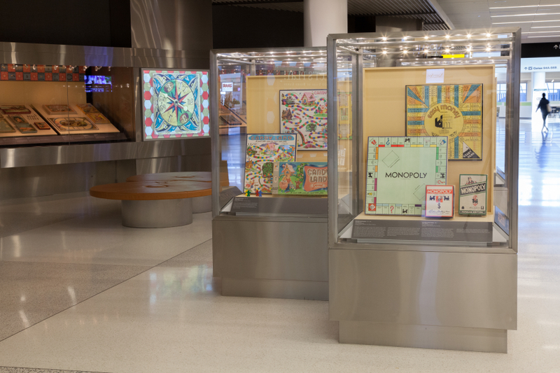 Image: Installation view of "Let’s Play! 100 Years of Board Games"