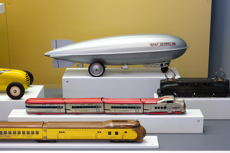 Image: Installation view of "Streamlines: Aerodynamic Consumer Designs for the Air Age"