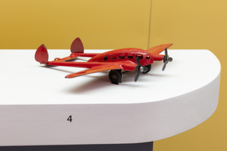 Image: Installation view of "Streamlines: Aerodynamic Consumer Designs for the Air Age"
