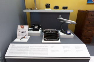 Image: Installation view of "Streamlines: Aerodynamic Consumer Designs for the Air Age"