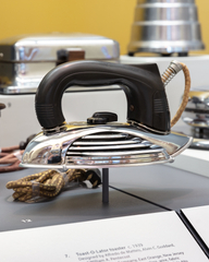 Image: Installation view of "Streamlines: Aerodynamic Consumer Designs for the Air Age"
