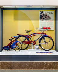 Image: Installation view of "Streamlines: Aerodynamic Consumer Designs for the Air Age"
