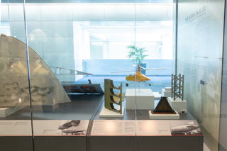 Image: Installation view of "Aluminum: the Miracle Metal of Aviation"
