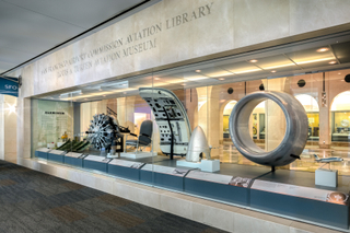 Image: Installation view of "Aluminum: the Miracle Metal of Aviation"