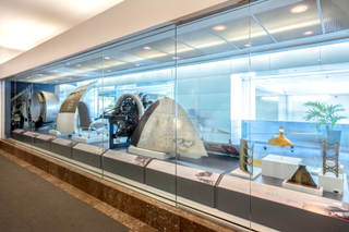Image: Installation view of "Aluminum: the Miracle Metal of Aviation"