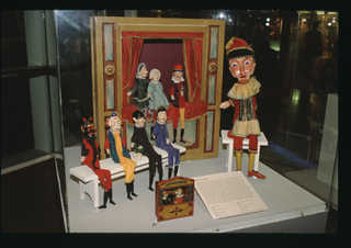Image: Installation view of "A World View of Puppets"