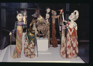 Image: Installation view of "A World View of Puppets"
