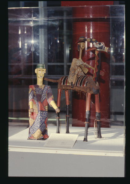 Image: Installation view of "A World View of Puppets"