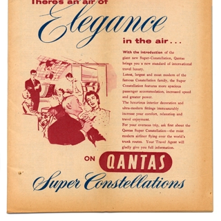 Image #2: timetable: Qantas Airways, Lockheed L-1049 Super Constellation