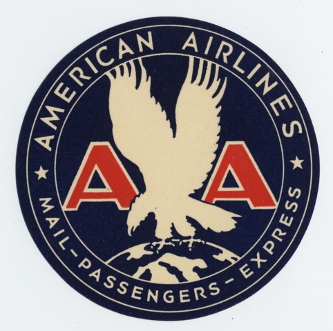 Luggage label: American Airlines