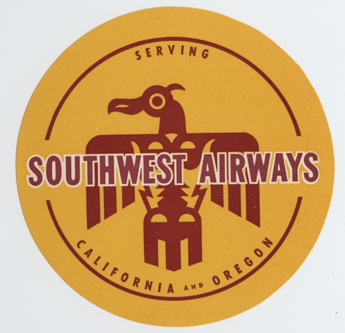 Luggage label: Southwest Airways