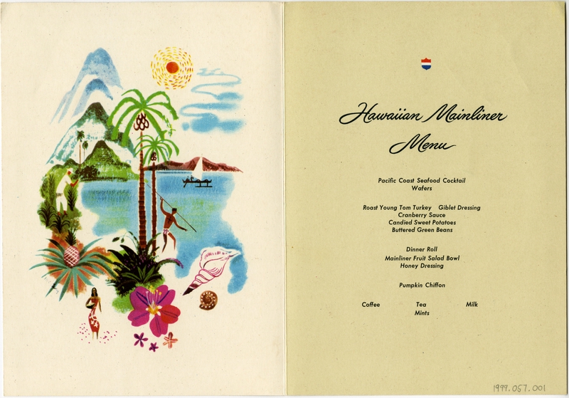 Image: menu: United Air Lines