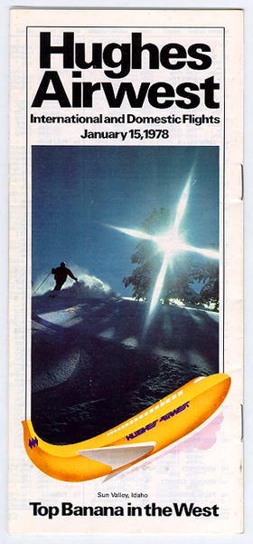 Image: timetable: Hughes Airwest