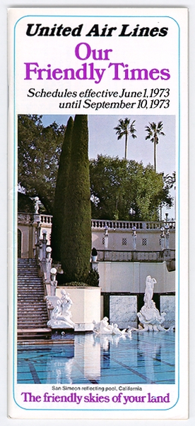 Image: timetable: United Air Lines