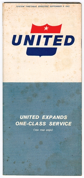 Image: timetable: United Air Lines