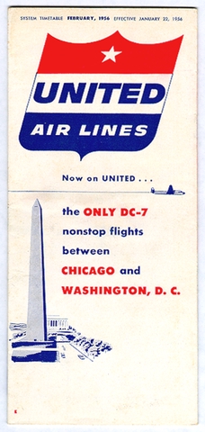 Timetable: United Air Lines