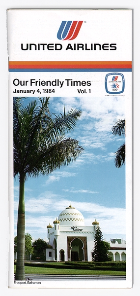 Image: timetable: United Airlines