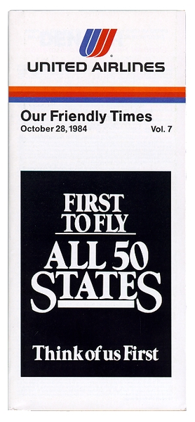 Image: timetable: United Airlines