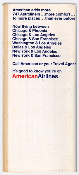 Image: timetable: American Airlines