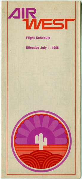 Image: timetable: Air West