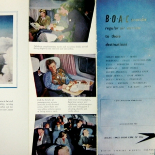 Image #3: brochure: BOAC (British Overseas Airways Corporation), Comet