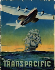 route map: Pan American Airways, transpacific route 