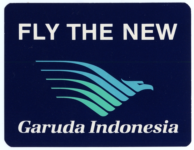 Luggage label: Garuda Indonesia