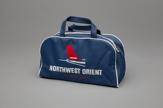 Image: miniature airline bag: Northwest Orient Airlines
