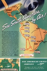Image: advertisement: Panagra (Pan American-Grace Airways)