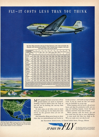 Advertisement: Air Transport Association