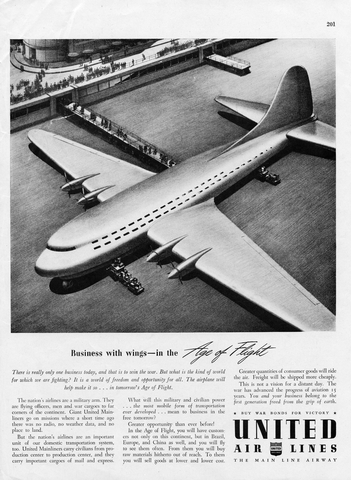Advertisement: United Air Lines